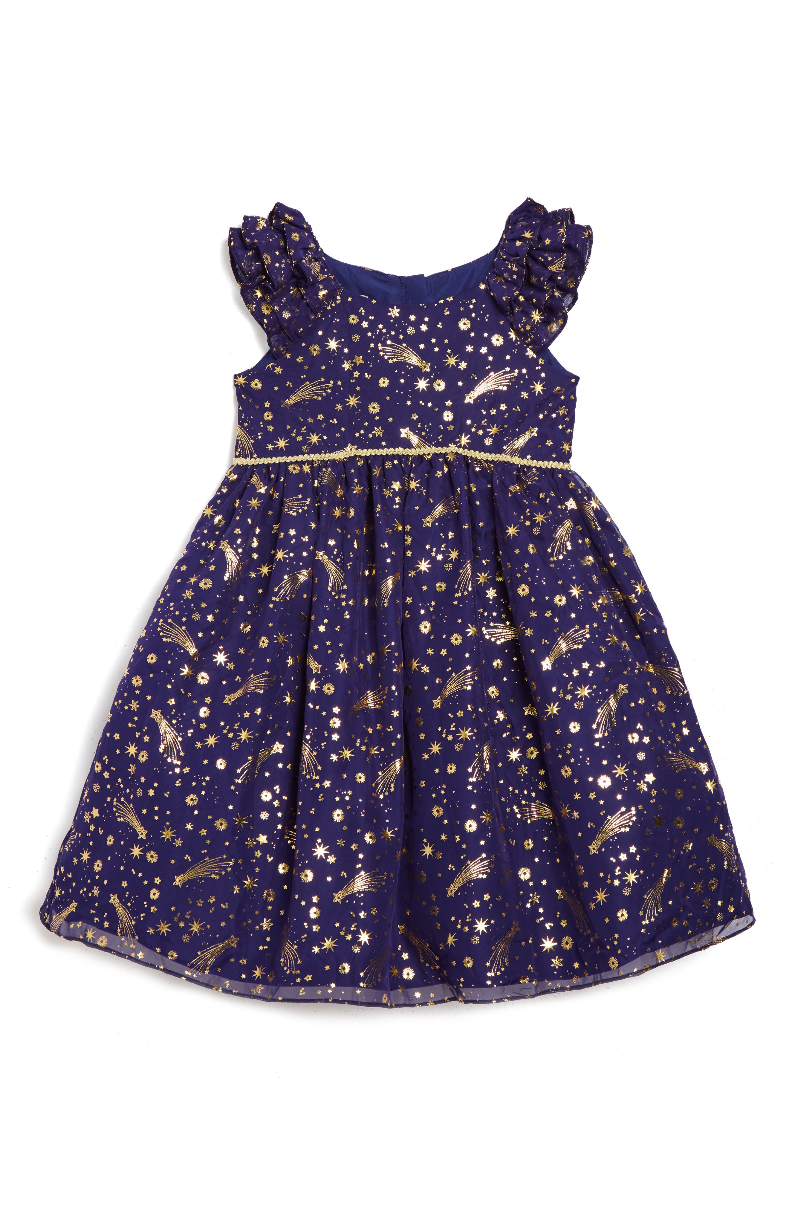 Pippa & Julie Kids' Sienna Cosmic Party Dress