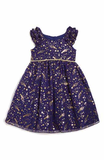 Pippa & Julie Kids' Sienna Cosmic Party Dress