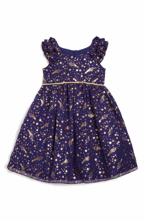 Pippa & Julie Kids' Sienna Cosmic Party Dress