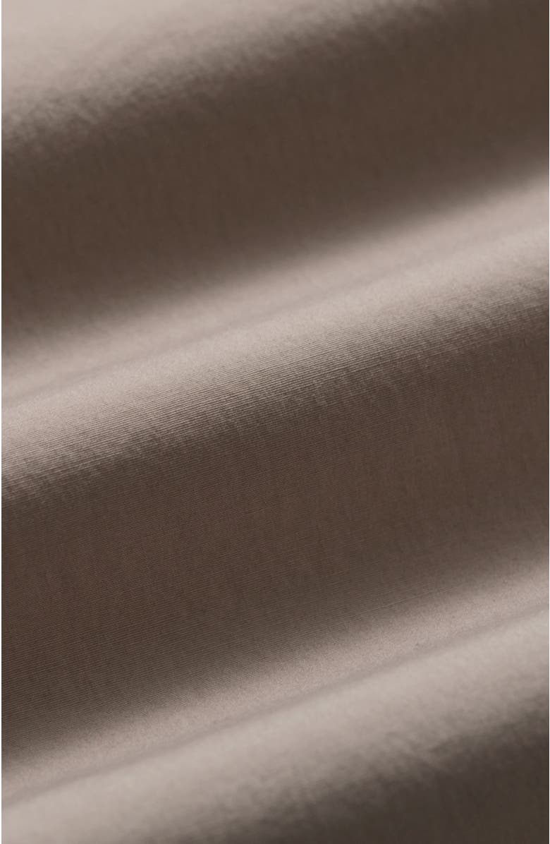 Pact Organic Cotton Stretch Poplin Wide Leg Pant, Alternate, color, Oyster