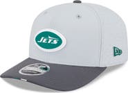 New Era Men's New Era  Gray/Graphite New York Jets 2025 NFL Training Camp 9SEVENTY Adjustable Hat