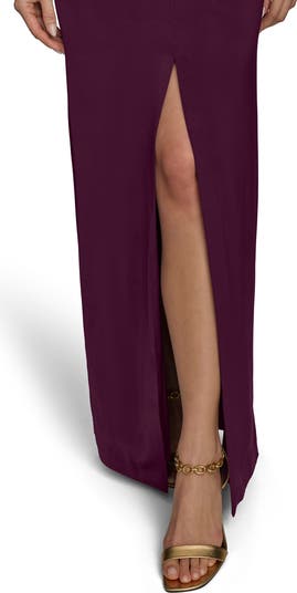 Twisted Sleeveless Gown
