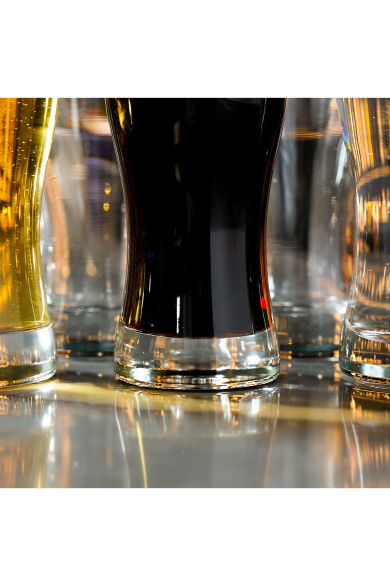 Beer Belly Pilsner Glass - 14oz - Set of 6, Alternate, color, Clear