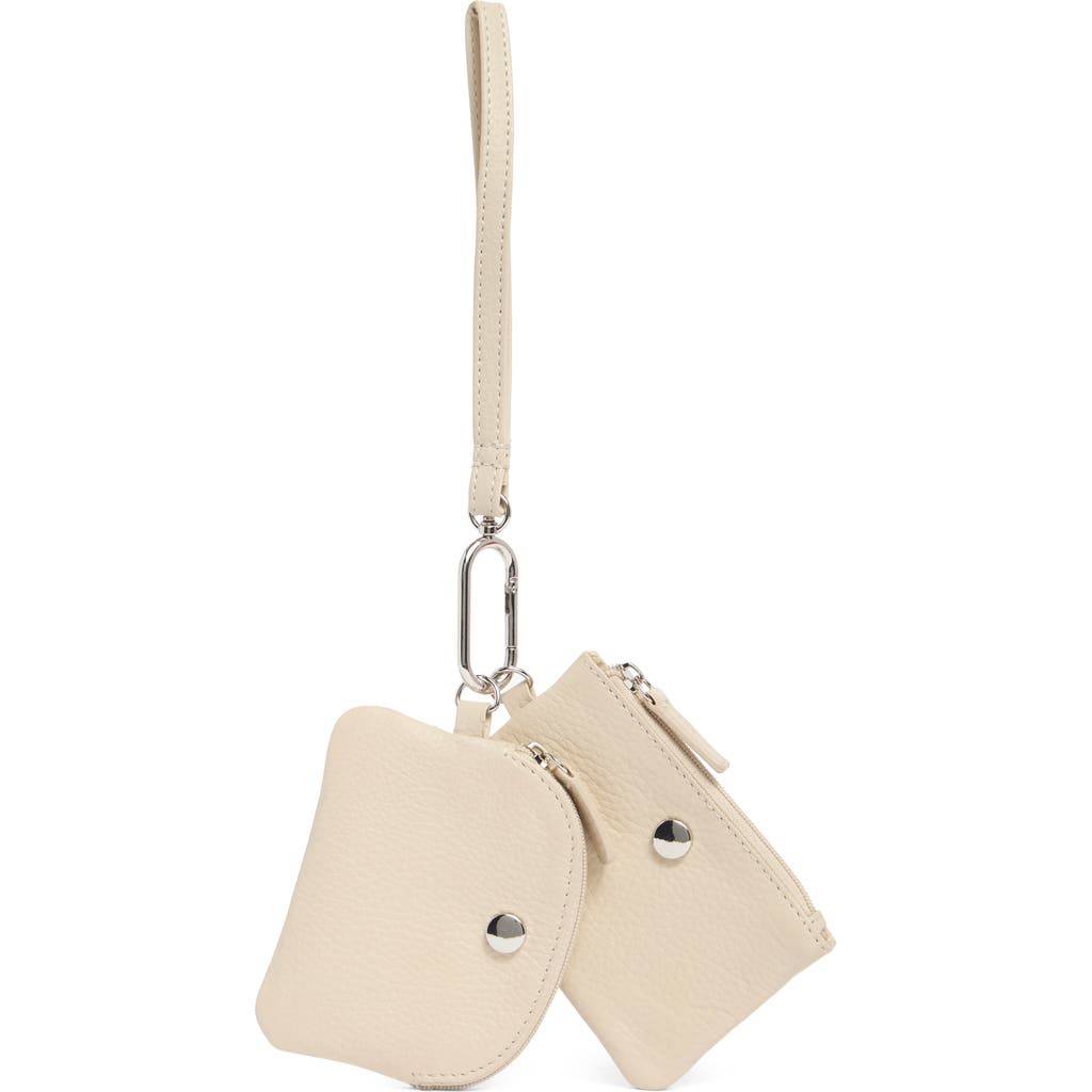 Mundi Small Leather Goods Kelly Wristlet & Coin Pouch