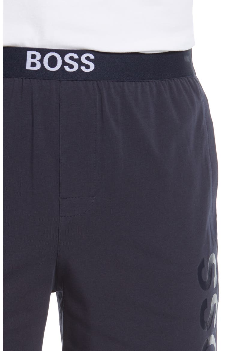 Men's Identity Pajama Shorts, Alternate, color, DARK BLUE