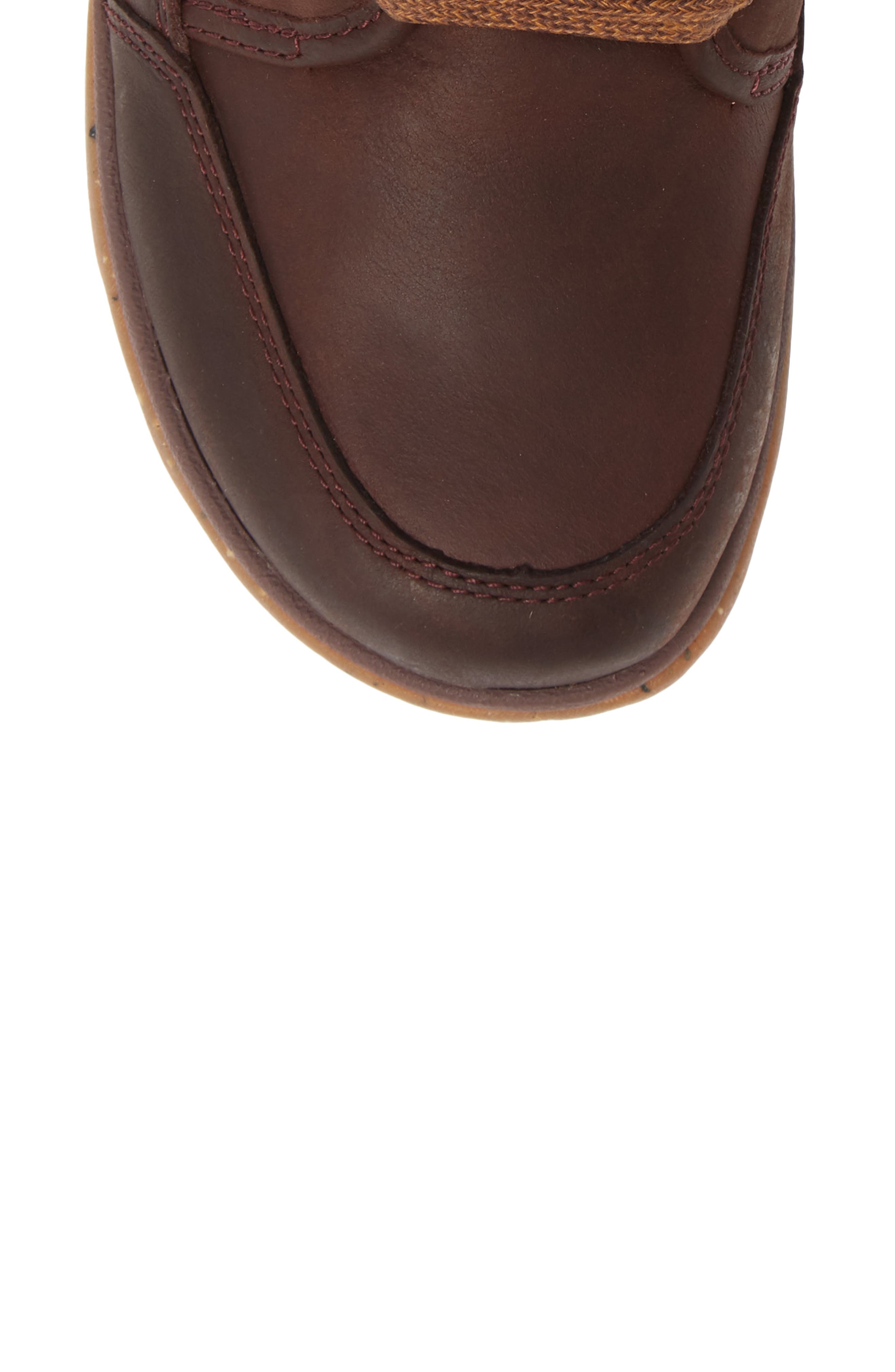 Barbary Waterproof Bootie, Alternate, color, MAHOGANY LEATHER