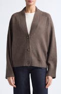 LOULOU DE SAISON Kaia Cashmere V-neck Cardigan