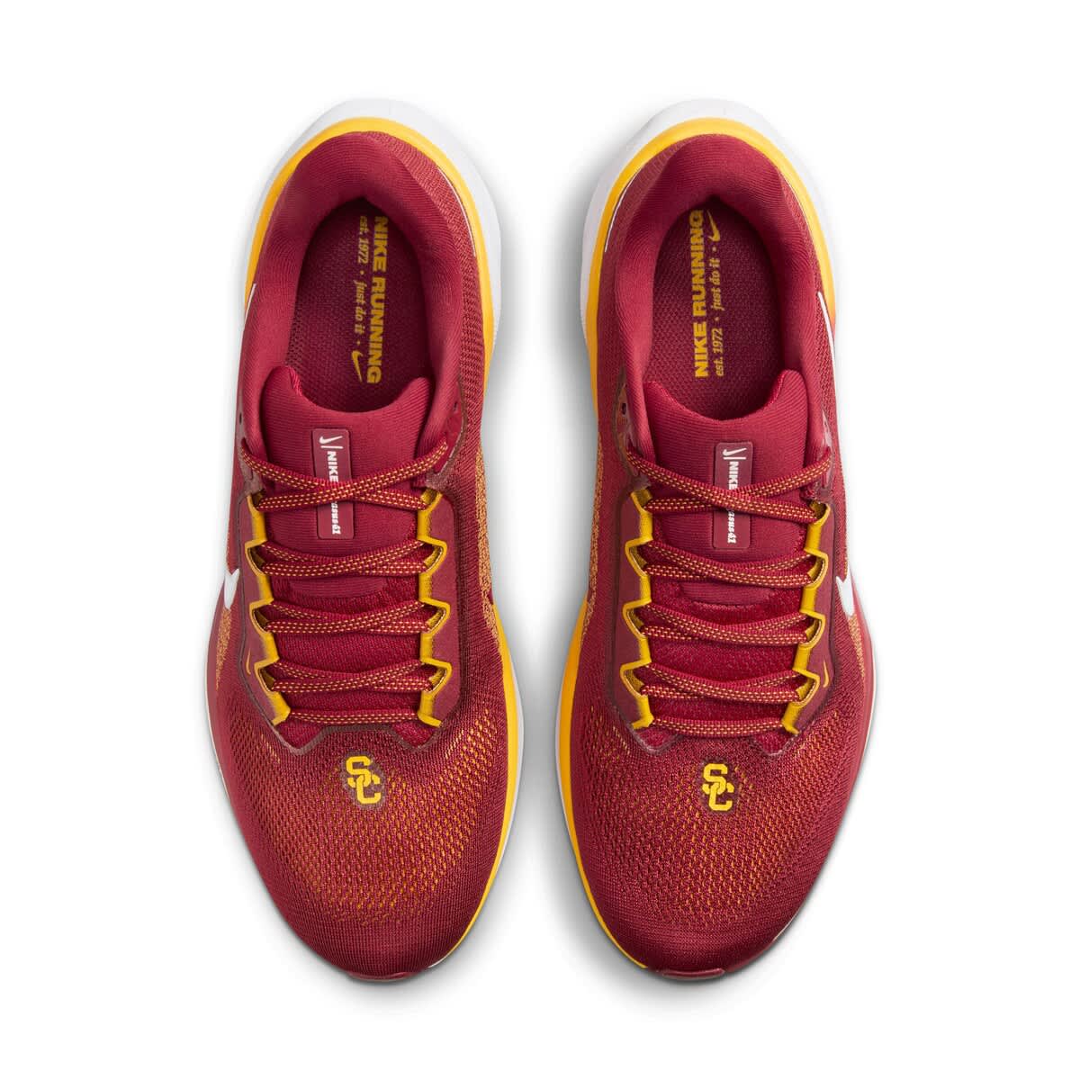 Nike Unisex Nike Cardinal USC Trojans Zoom Pegasus 41 Running Shoes, Alternate, color, 
