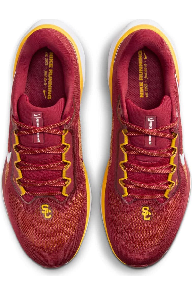 Nike Unisex Nike Cardinal USC Trojans Zoom Pegasus 41 Running Shoes, Alternate, color,