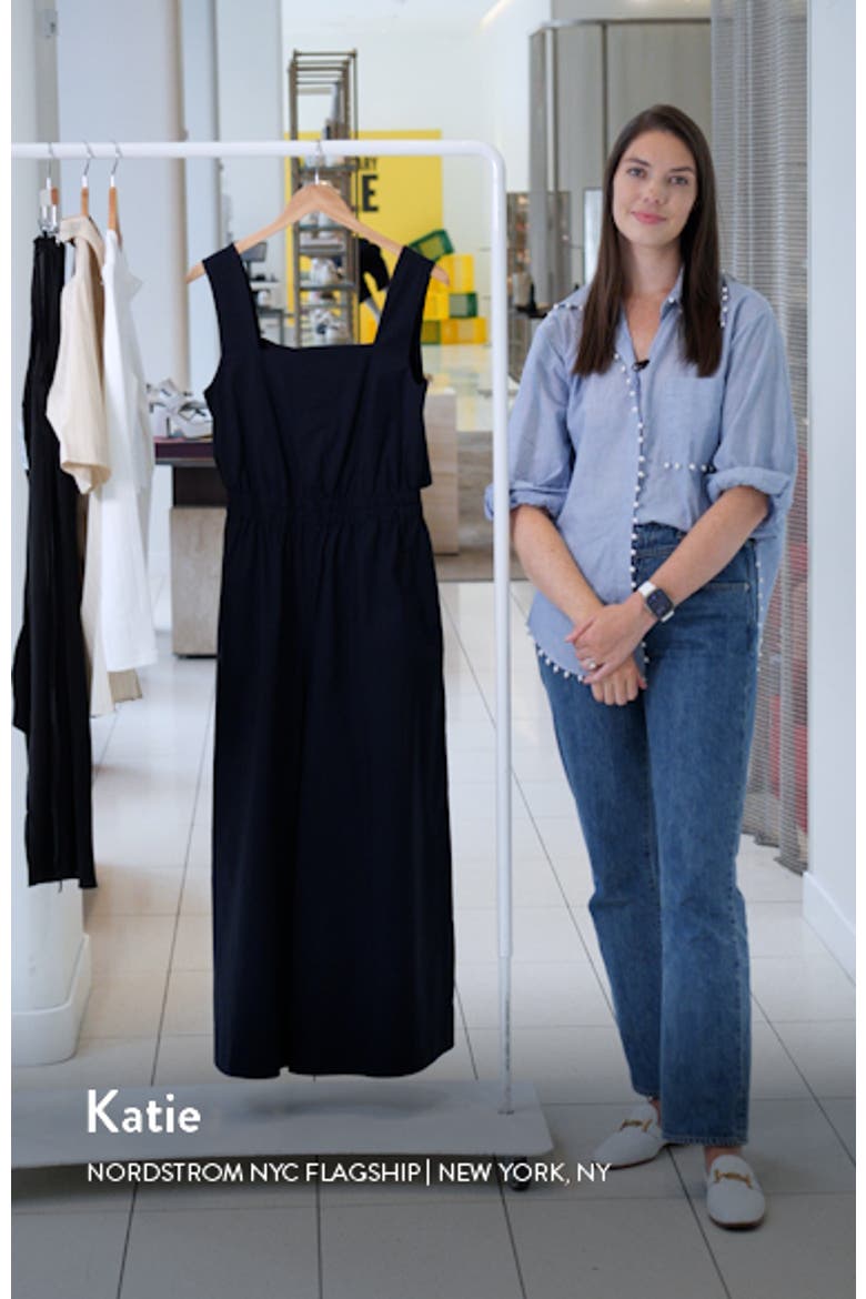 Cutout Back Sleeveless Wide Leg Jumpsuit video