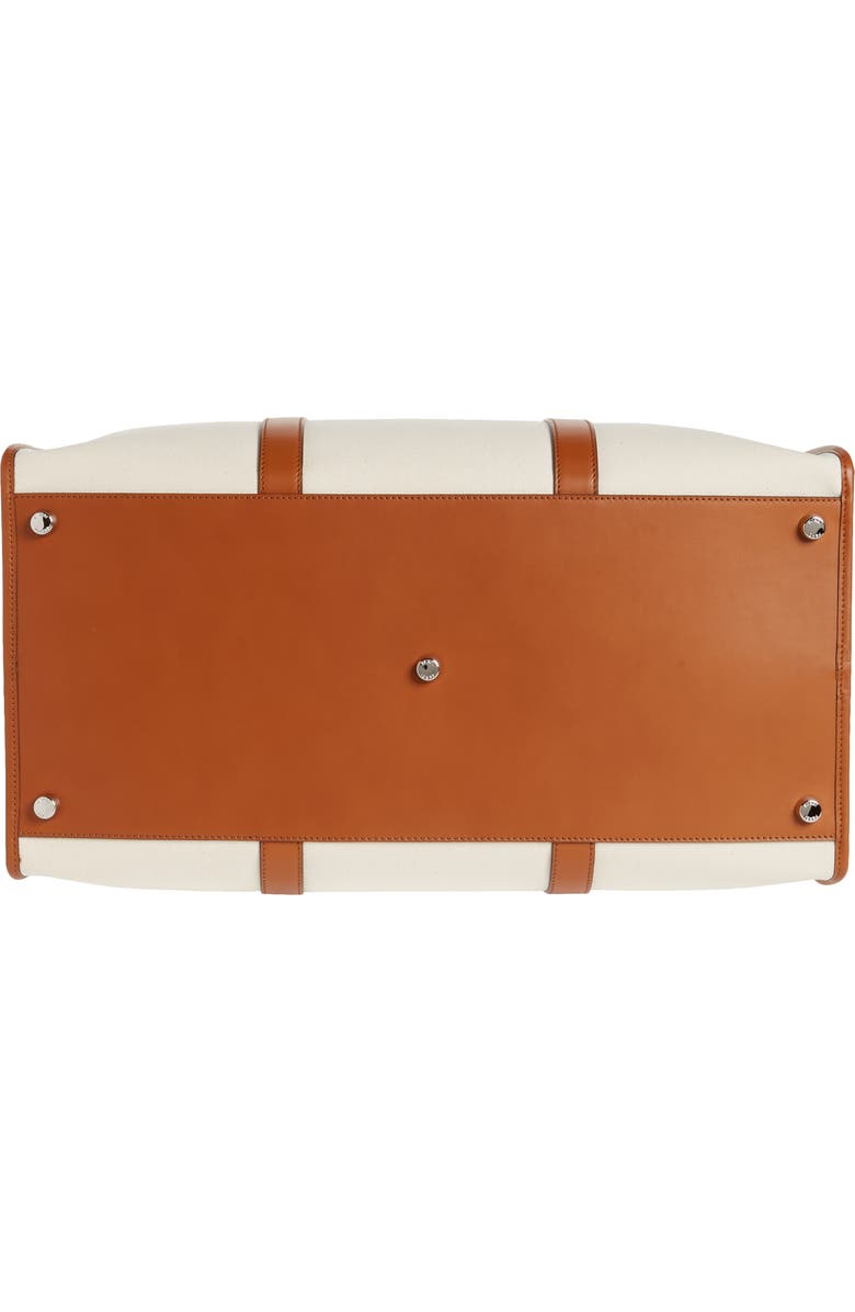 Fendi Logo Canvas Duffel Bag, Alternate, color,