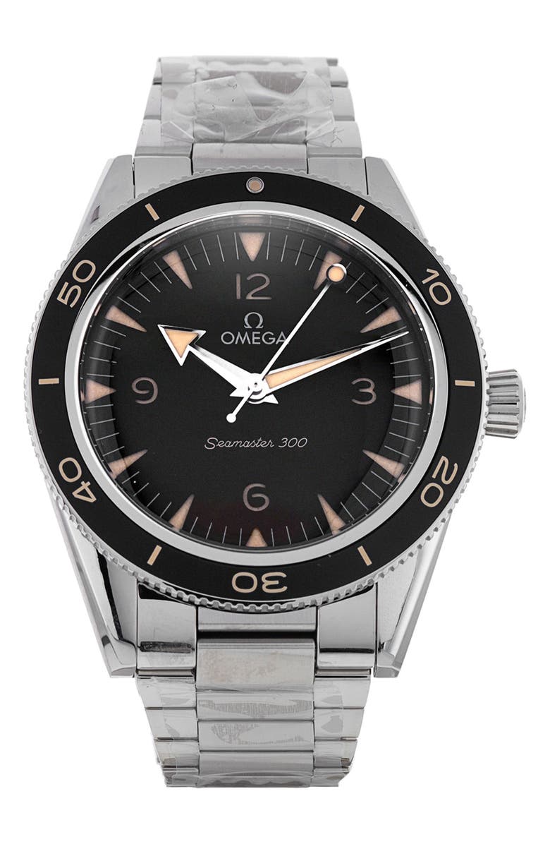 Watchfinder & Co. Omega Preowned Seamaster 300 Automatic Bracelet Watch, 41mm, Main, color, 