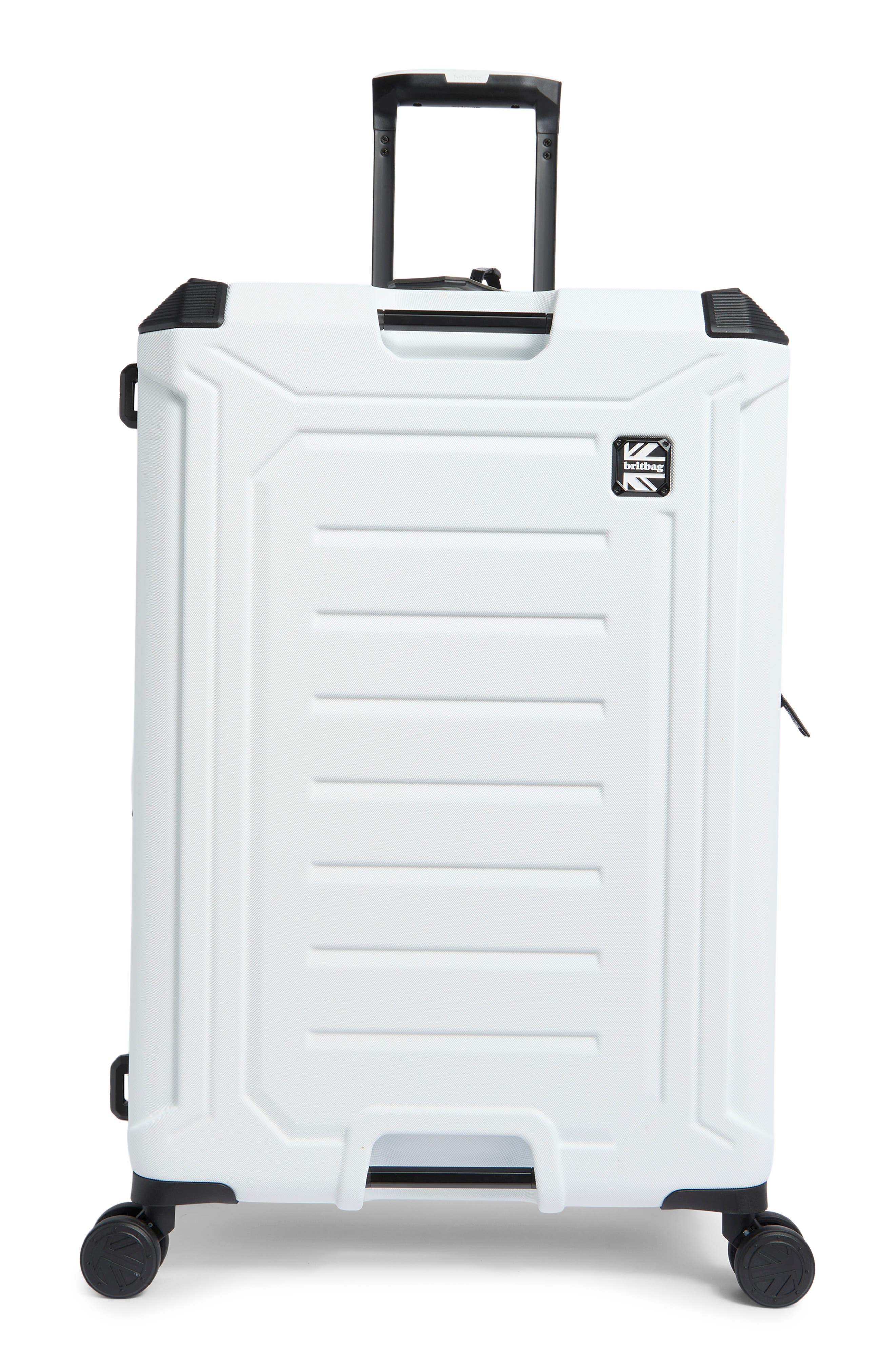 Britbag Stonesfields 27-Inch Hardside Spinner Luggage, Main, color, White