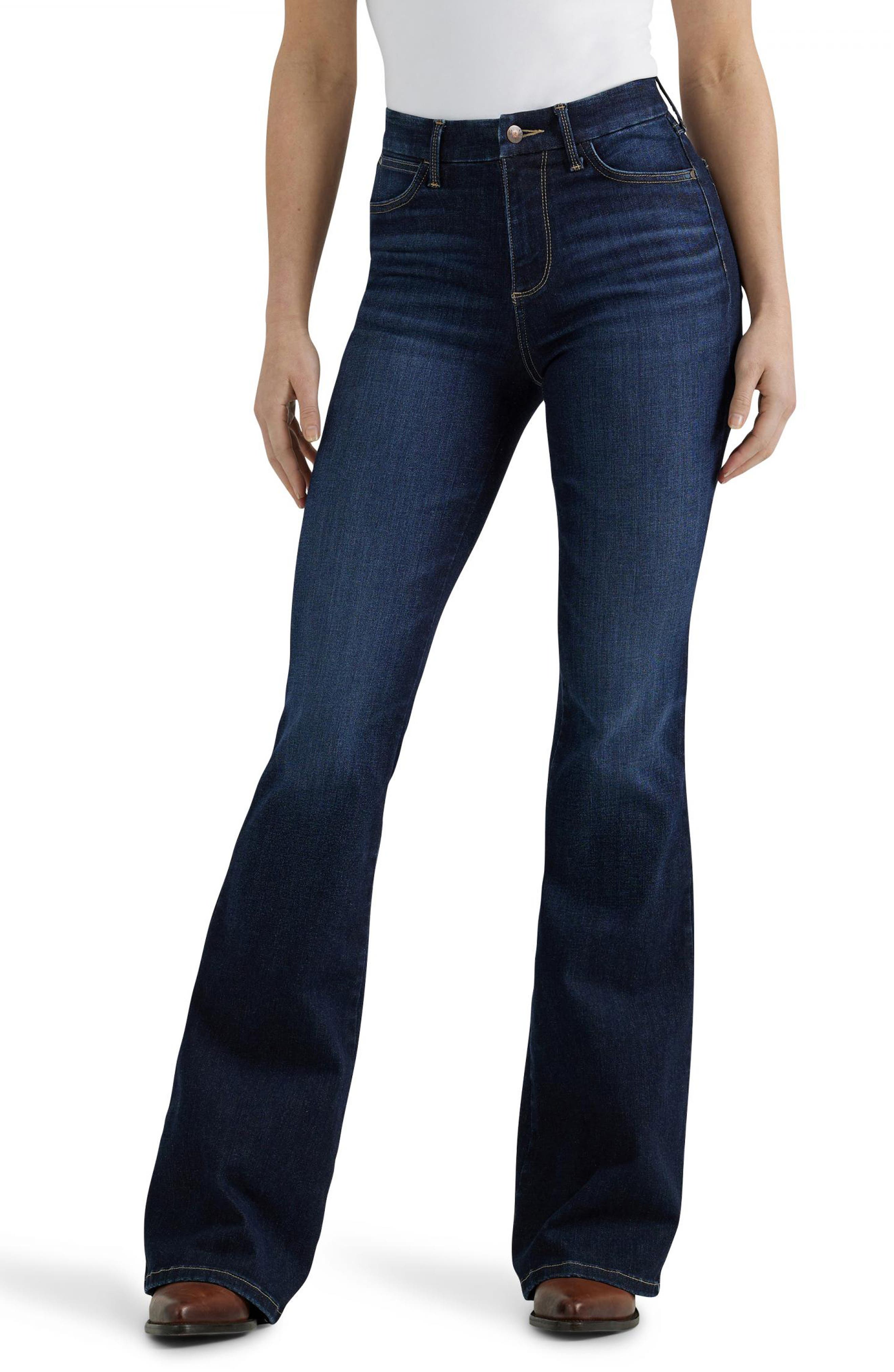 Bespoke High Waist Flare Jeans