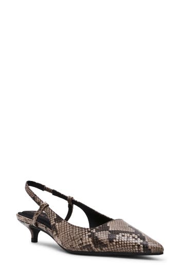 Anne Klein Shorty Slingback Pump In Multi