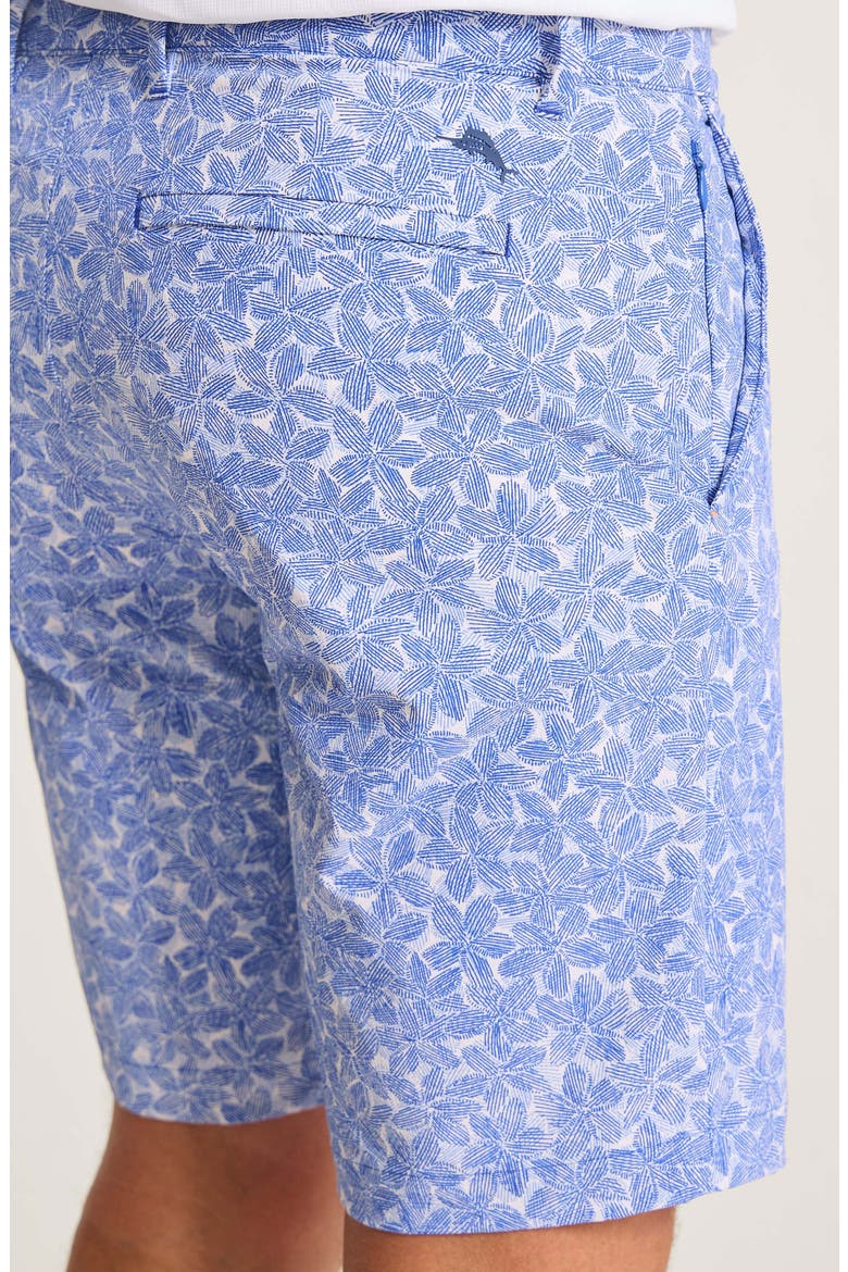 Chip Shot 9-Inch Sand Dollar Floral IslandZone® Shorts, Alternate, color, COBAL HAZE