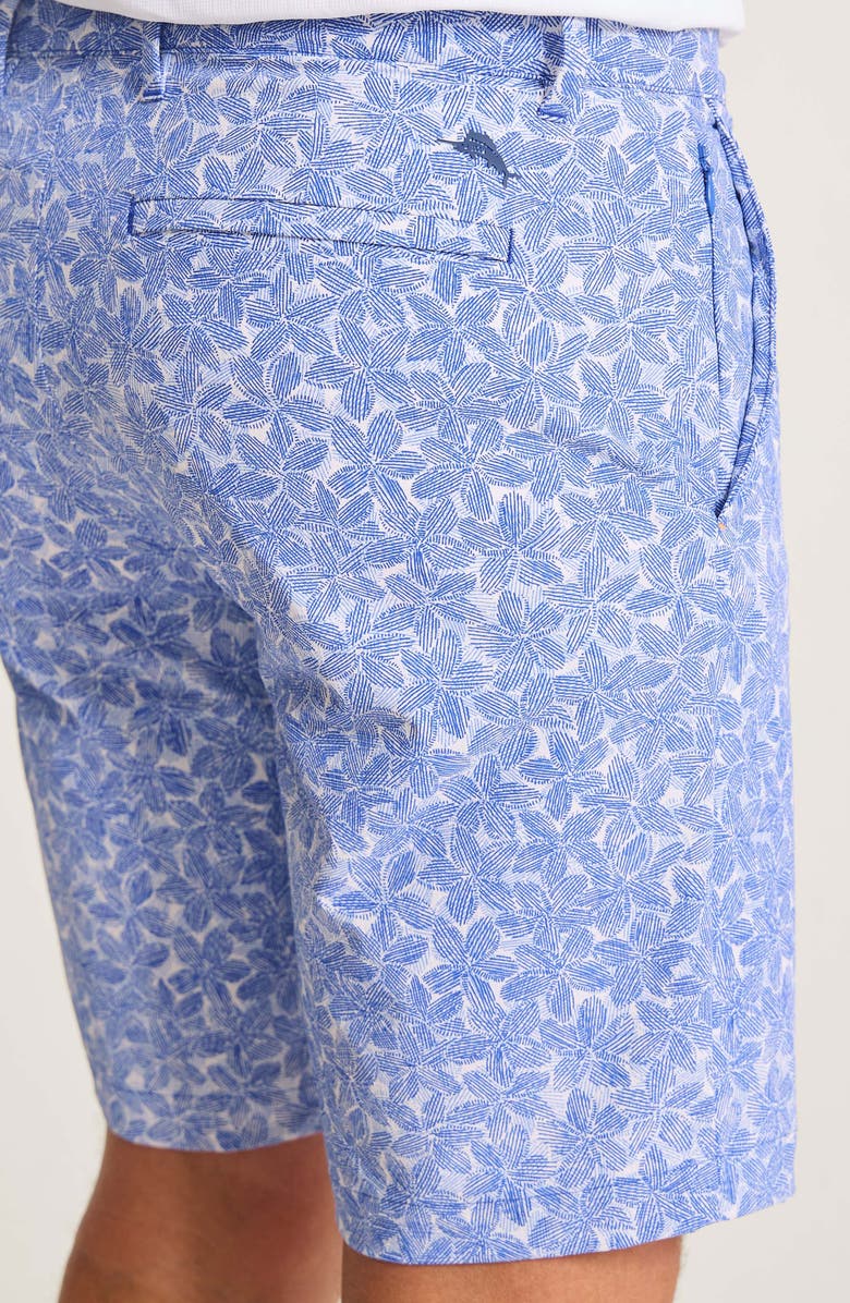 Tommy Bahama Chip Shot 9-Inch Sand Dollar Floral IslandZone<sup>®</sup> Shorts, Alternate, color, Cobal Haze