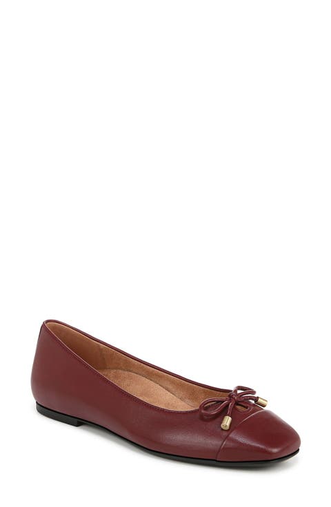 Klara Cap Toe Flat (Women)