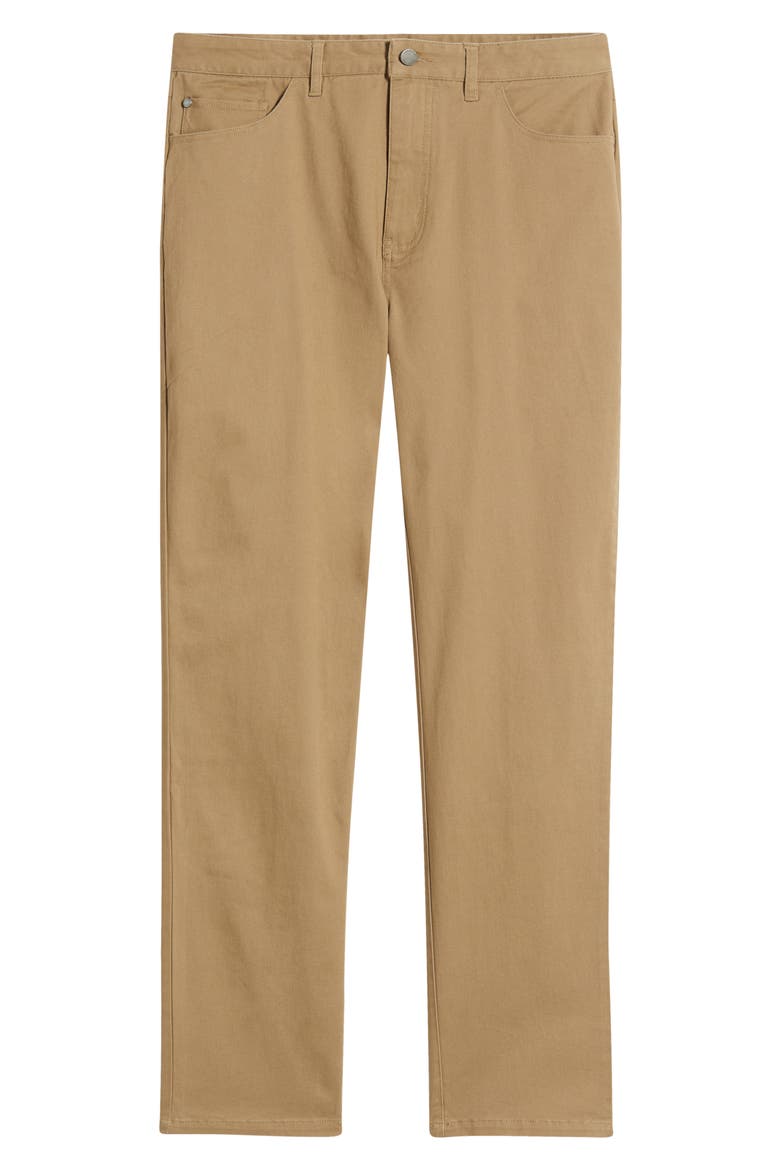 Anchor Five-Pocket Pants, Alternate, color, DARK KHAKI