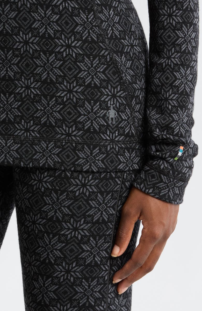 Smartwool Classic Thermal Merino Wool Base Layer Long Sleeve Top, Alternate, color, 