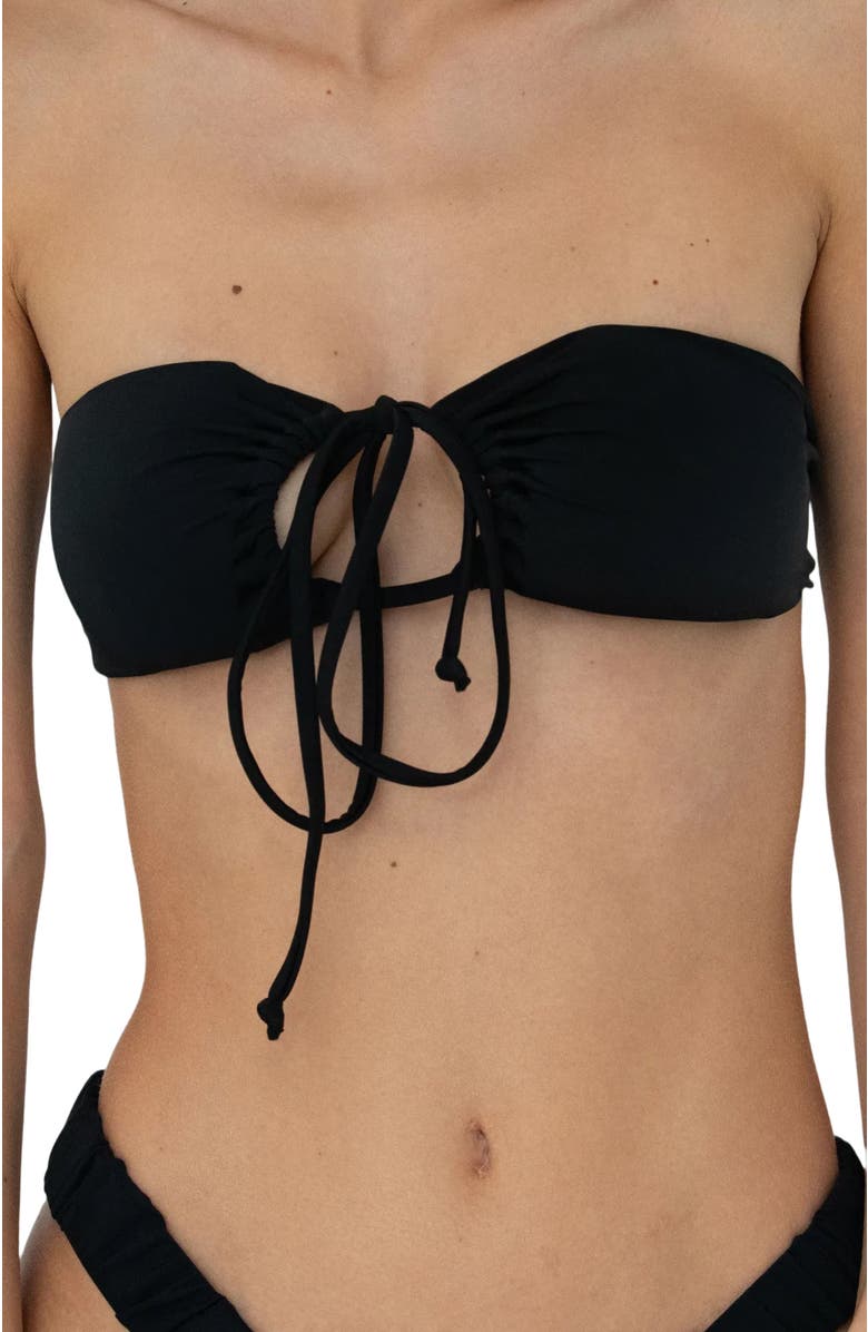 Bright Swimwear Ivy Top, Main, color, Black