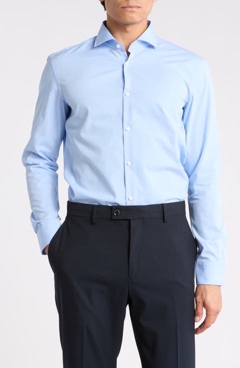 Kason Slim Fit Dress Shirt (Regular & Big)