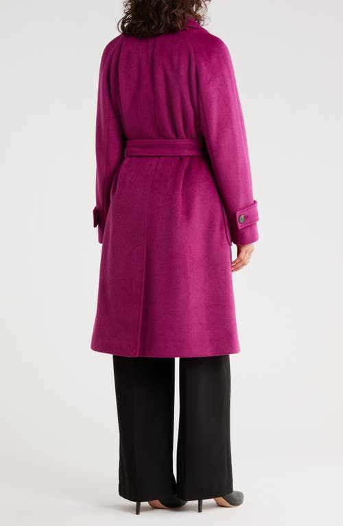 Bcbgeneration Missy Belted Wrap Coat In Pink