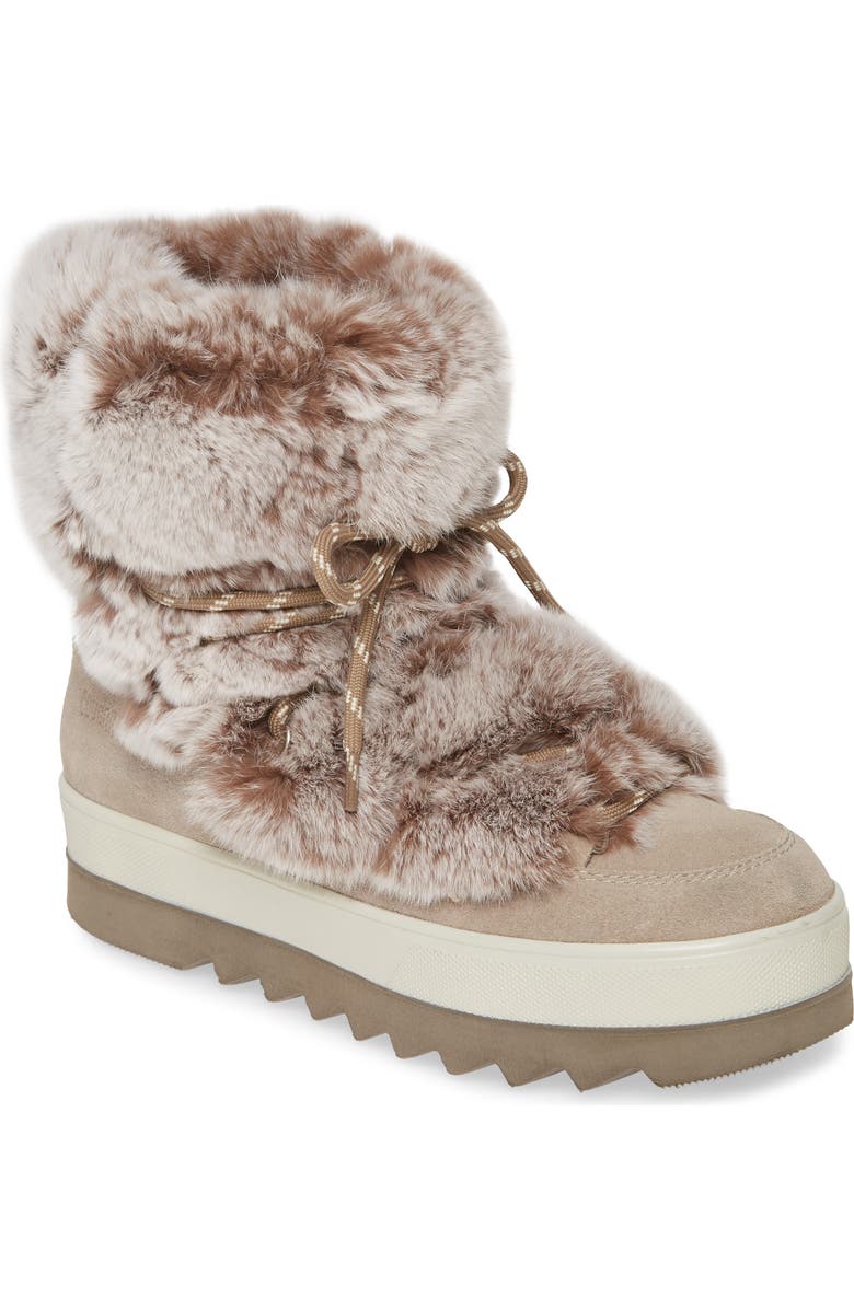 Cougar Vivian Limited Edition Genuine Rabbit Fur Boot, Main, color,