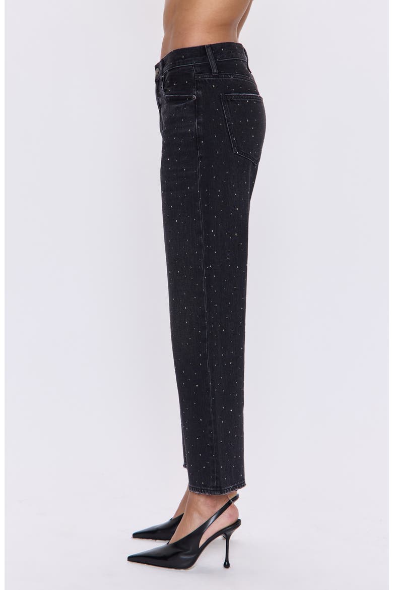 Lexi Diamante Jeans, Alternate, color, SILVER SCREEN