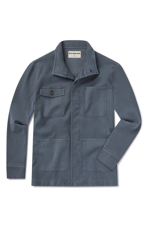 The Normal Brand Comfort Terry Cloth Chore Coat In Waterloo