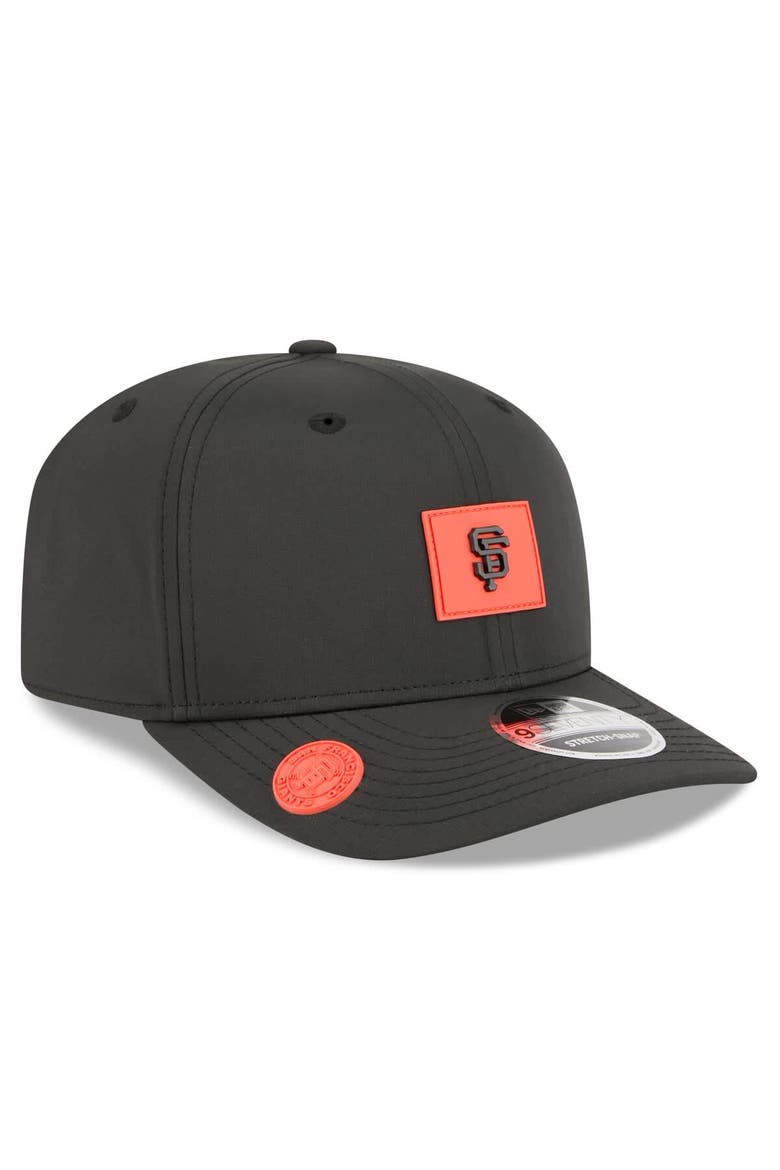 Men's New Era  Black San Francisco Giants 2026 Clubhouse 9SEVENTY Adjustable Hat, Alternate, color, Black