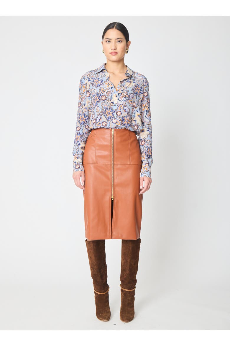 Aralyn Skirt, Alternate, color, Clay