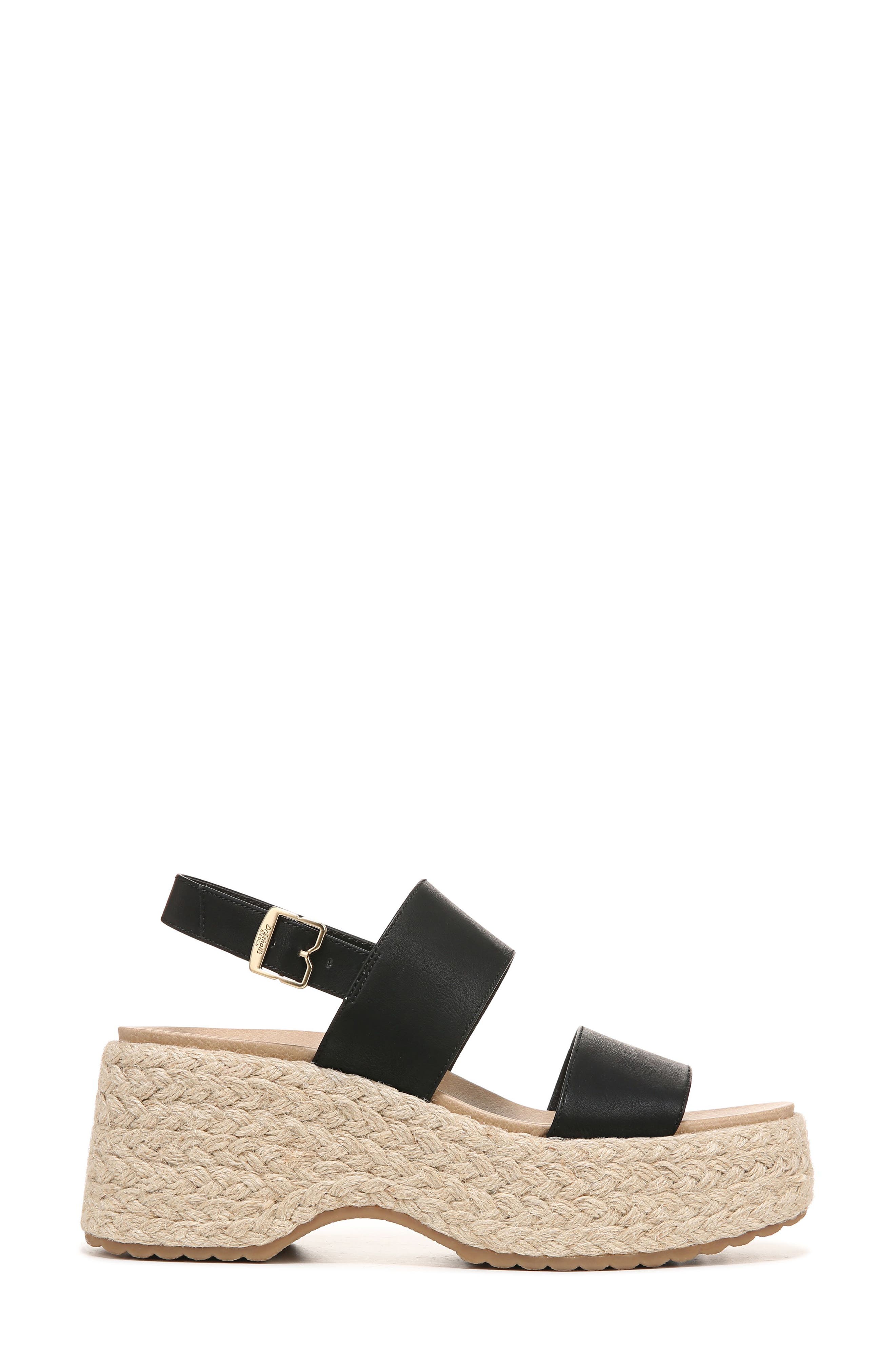 Dr. Scholl's Delaney Braided Jute Platform Sandal, Alternate, color, 