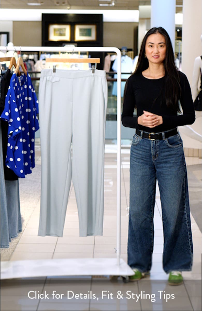 Pull-On Wide Leg Pants, sales video thumbnail