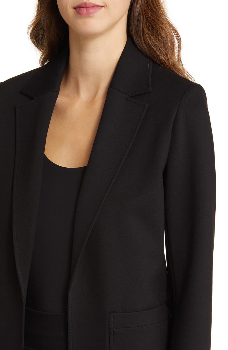 Anne Klein Open Front Knit Blazer, Alternate, color, 