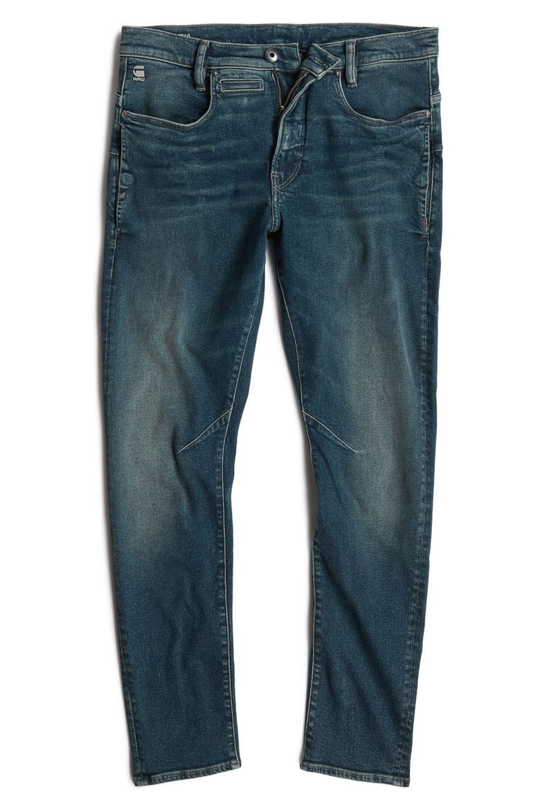 D-Staq 3D Slim Fit Jeans, Alternate, color, WORN IN MEADOWS