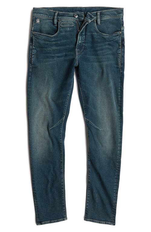 G-star D-staq 3d Slim Fit Jeans In Worn In Meadows