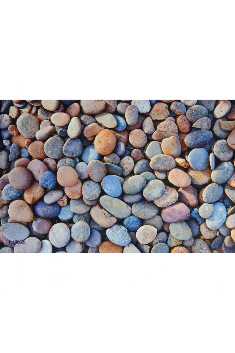 STEM Play Mat - Vibrant Real Image Pebbles Mat, Alternate, color, Pebbles