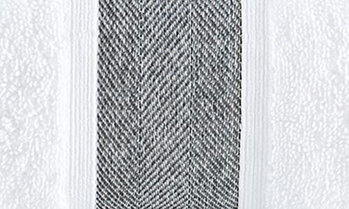 Brooks Brothers Ottoman Rolls 6-piece Towel Set In Gray