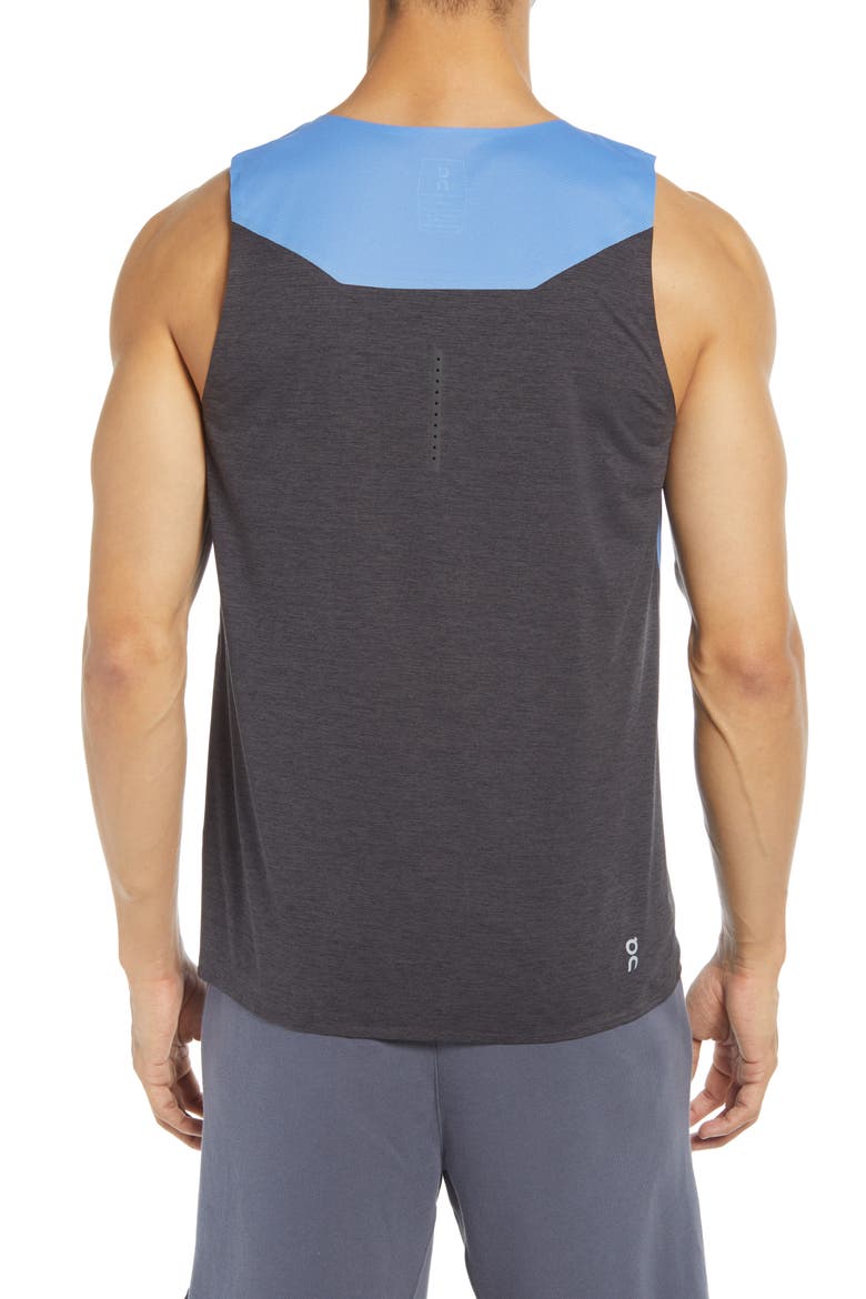 Men's Tank-T Performance Running Tank, Alternate, color, MARINA BLACK