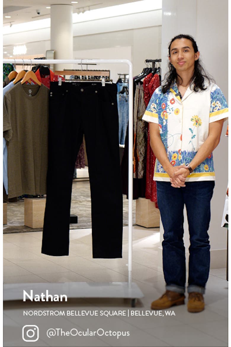 Men's Graduate Slim Straight Leg Stretch Jeans video