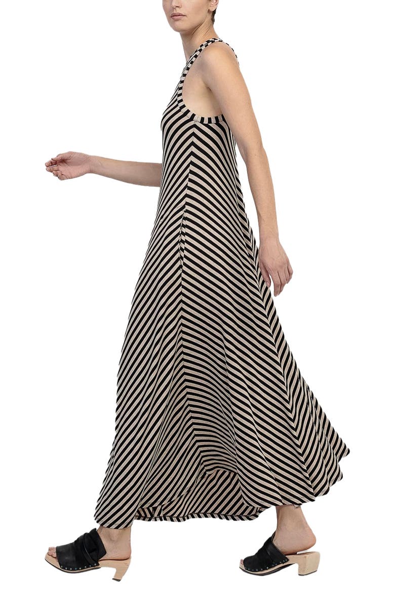Alembika Striped tank maxi dress, Alternate, color, 