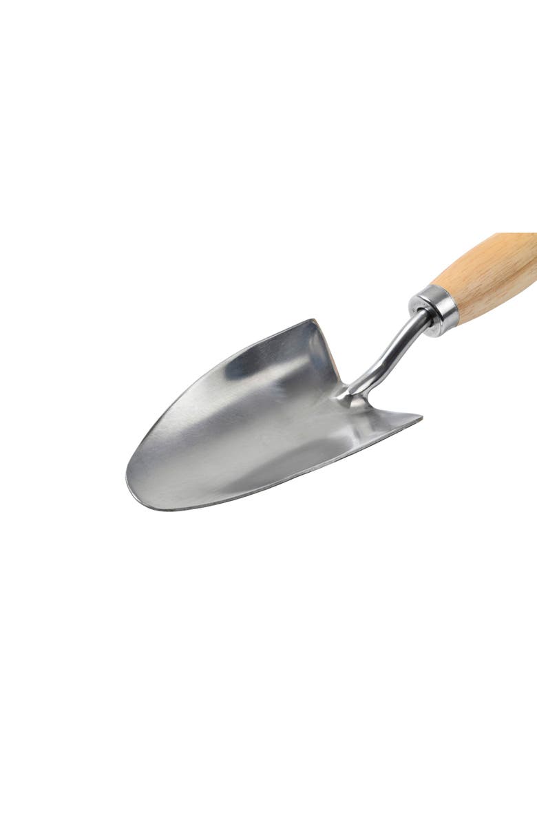 Burgon & Ball Mid-Handled Stainless Steel Trowel, Alternate, color, Stainless Steel