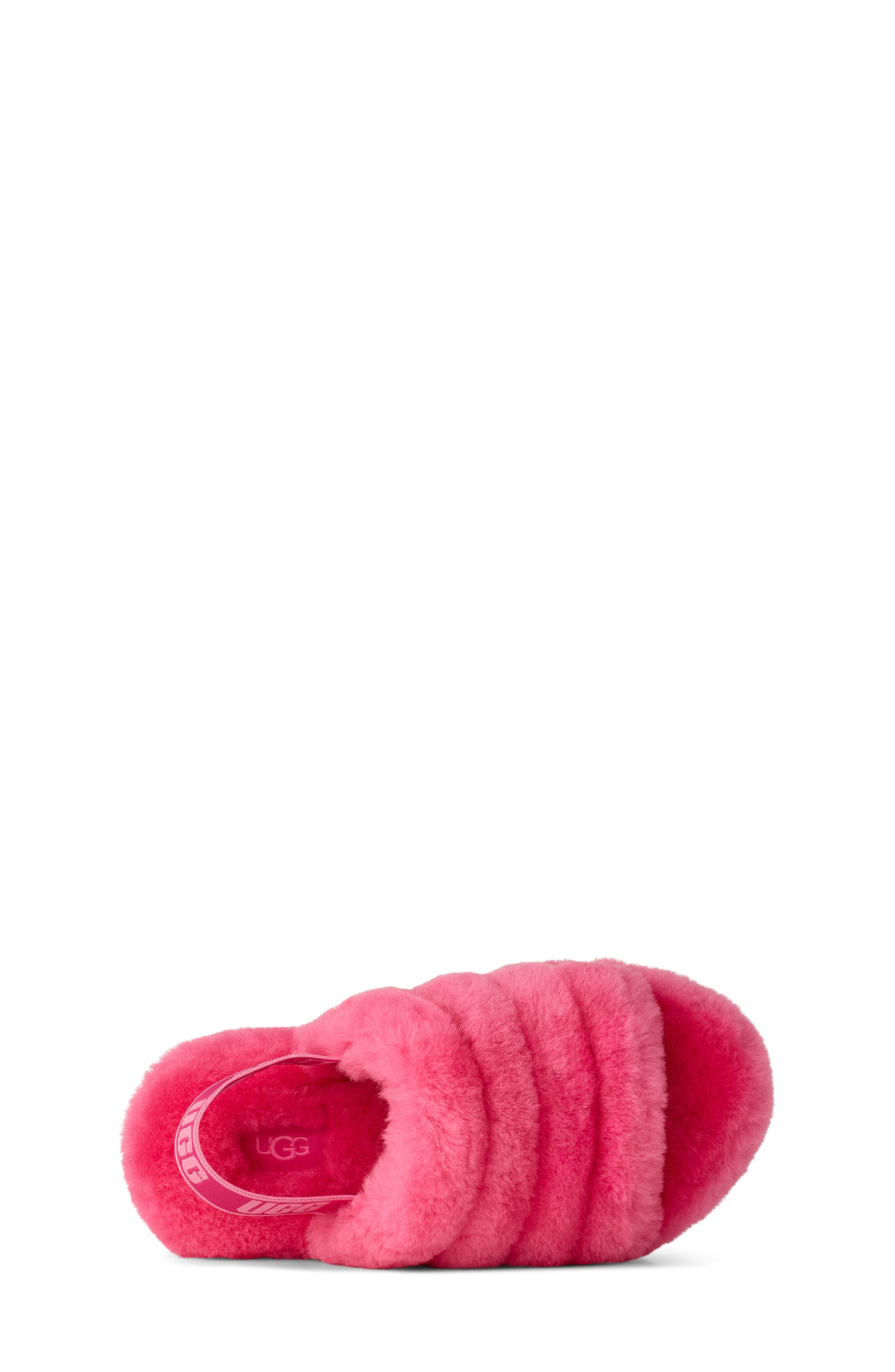 Fluff Yeah Slide, Alternate, color, DEEP CORAL / SACHET PINK