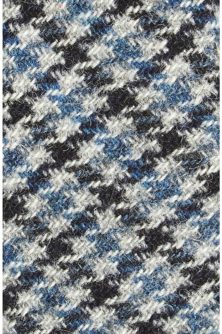 Houndstooth Wool Tie, Alternate, color, GREY
