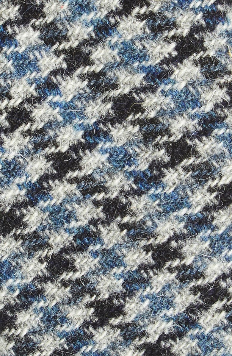 W.R.K Houndstooth Wool Tie, Alternate, color, Grey