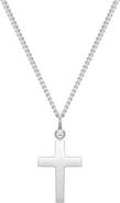 Vincero Sterling Silver Cross Pendant Necklace