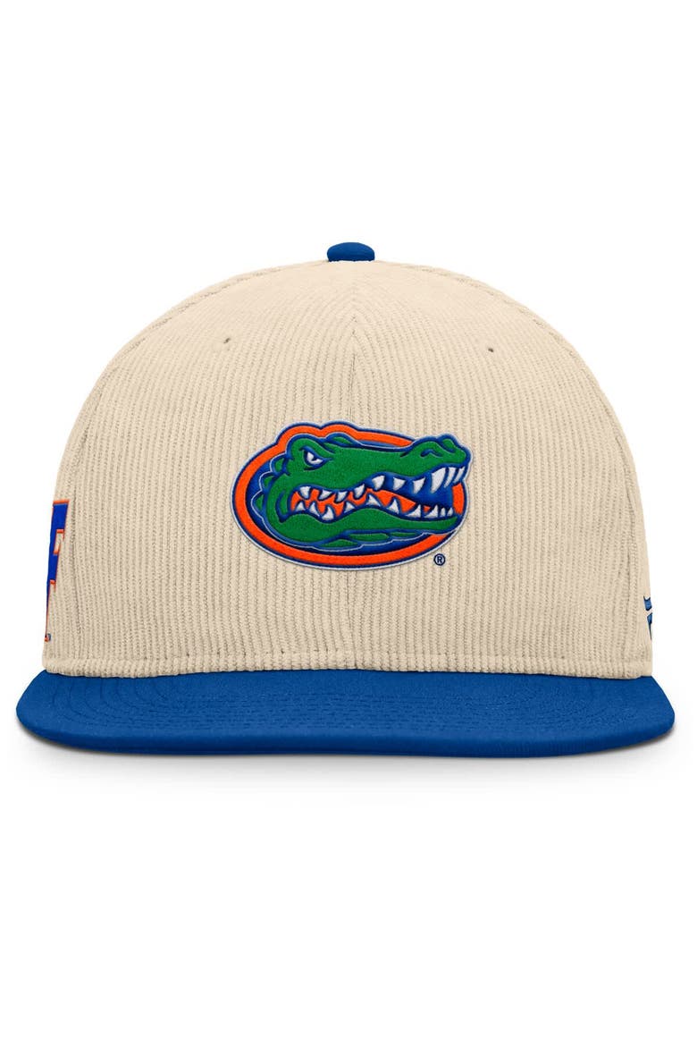 Men's Fanatics Tan Florida Gators Catcher Snapback Hat, Alternate, color, Tan