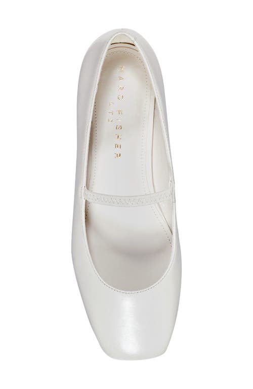 Marc Fisher Ltd Urella Mary Jane Flat In White