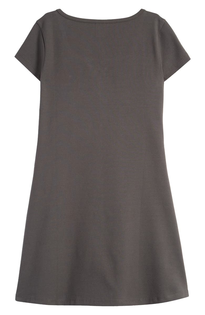 Treasure & Bond Kids' Ruched T-Shirt Dress, Alternate, color,